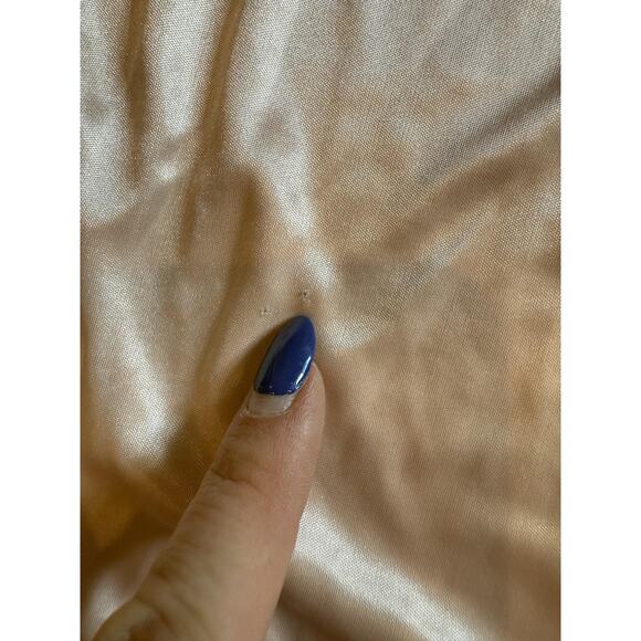 Victoria's Secret Slip Dress Womens Small Pink Satin Nightgown Side Slit Straps - Picture 6 of 6